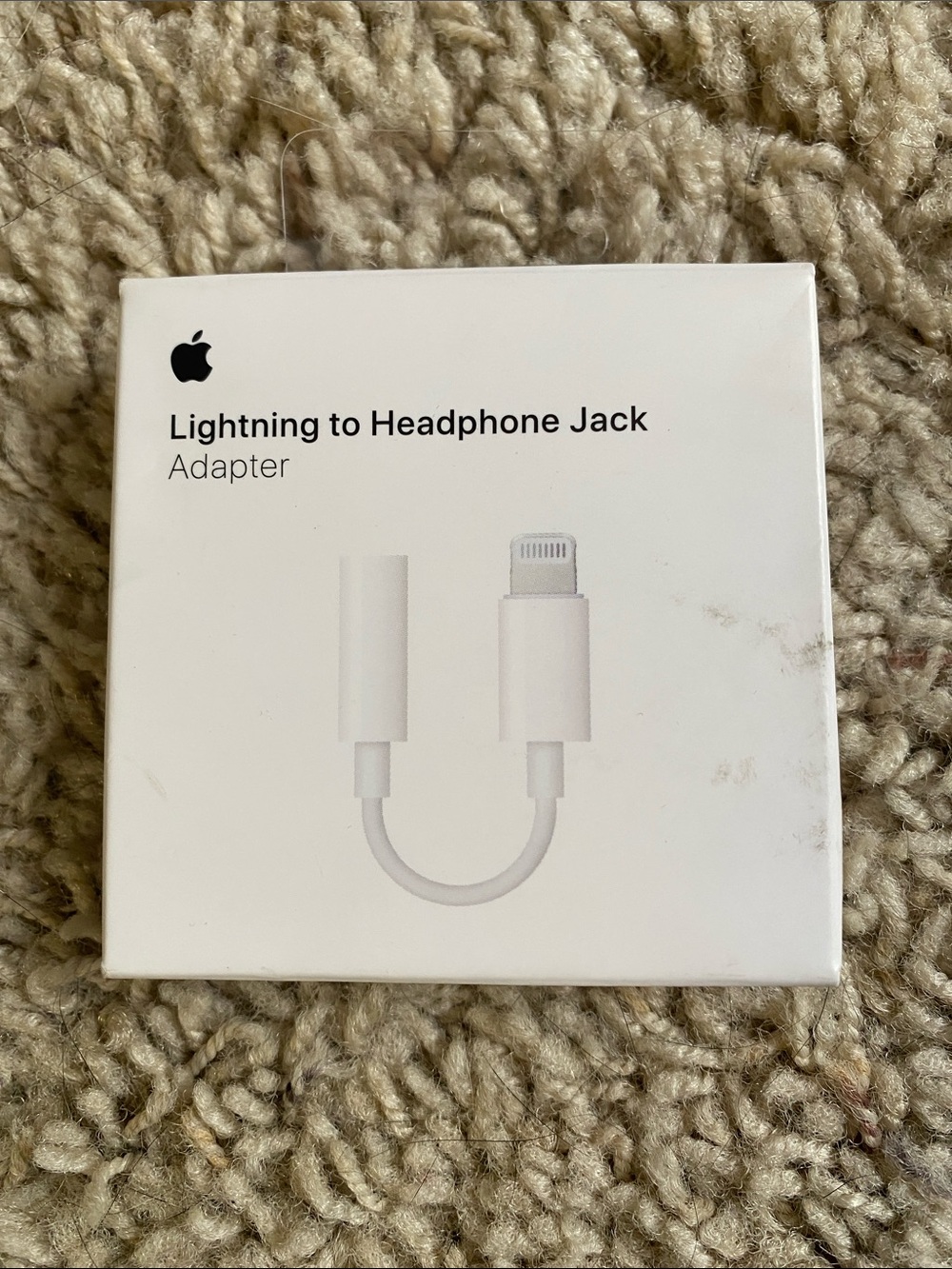 Apple Lightning to 3.5mm Headphone Adapter — White